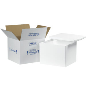 Insulated Shipping Containers & Supplies - 12 x 10 x 9" Insulated Shipping Kit
