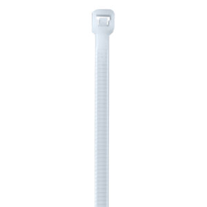 Nylon Natural Cable Ties - 4" 40# Cable Ties - Natural
