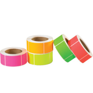 Inventory Labels - 2 x 4" Fluorescent Packs Inventory Rectangle Labels
