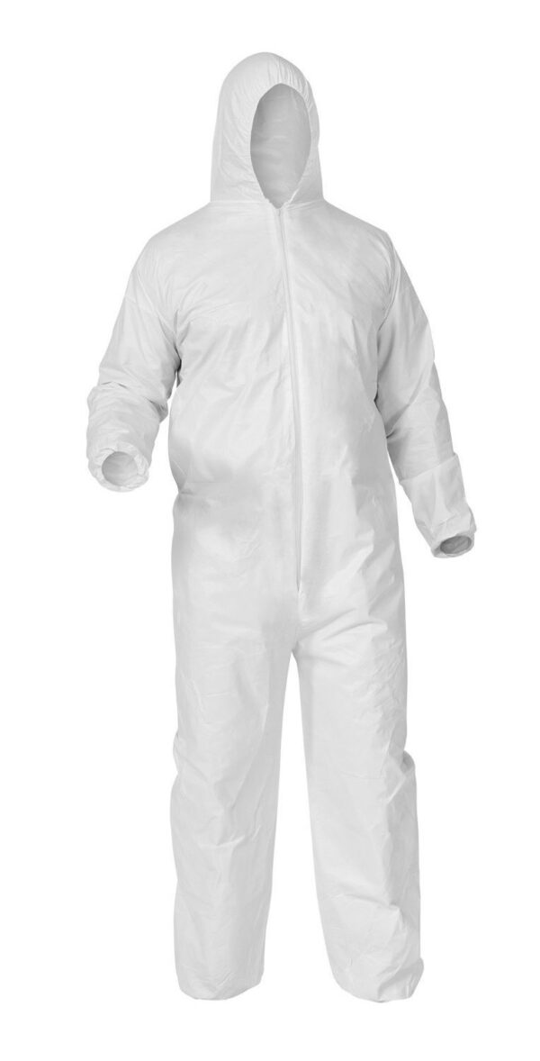 Extra-Large White PP Coverall