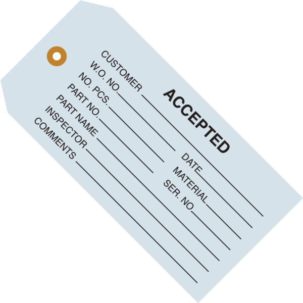 Inspection Tags