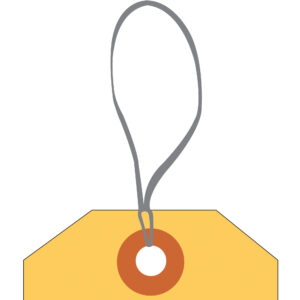Tag Fasteners - 9" Elastic Loop