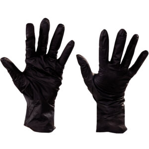 Nitrile Gloves - Nitrile Gloves with Beaded Cuff - Xlarge