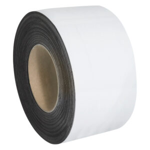 Rack Labeling Supplies - 3" x 100' - White Warehouse Labels - Magnetic Rolls