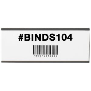 Rack Labeling Supplies - 3 x 8" Magnetic C-Channel Cardholders
