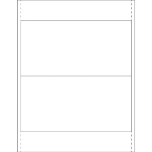 Rack Labeling Supplies - 4 x 8" Vinyl Envelope Insert Cards