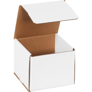 Corrugated Mailers - 6 x 6 x 5" White Corrugated Mailers