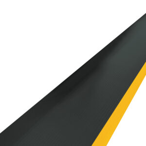Mats - 3 x 9' Black/Yellow Economy Anti-Fatigue Mat