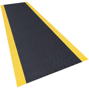 Mats - 3 x 8' Black/Yellow Premium Anti-Fatigue Mat