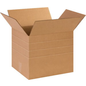 Multi-Depth Boxes - 14 x 12 x 12" Multi-Depth Corrugated Boxes