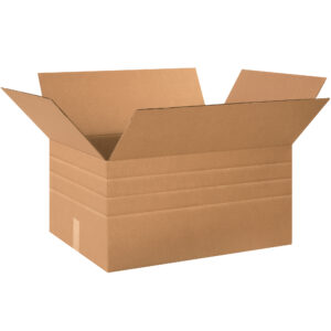 Multi-Depth Boxes - 24 x 18 x 12" Multi-Depth Corrugated Boxes