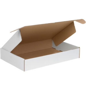 Literature Mailers - 18 x 12 x 3" White Deluxe Literature Mailers