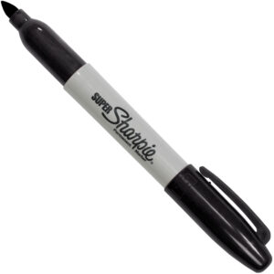 Markers - Black Super Sharpie Markers