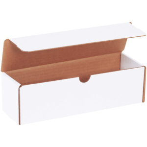 Literature Mailers - 10 x 3 x 3" White Literature Mailers