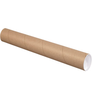 Kraft Tubes - 3 x 30" Kraft Tubes with Caps