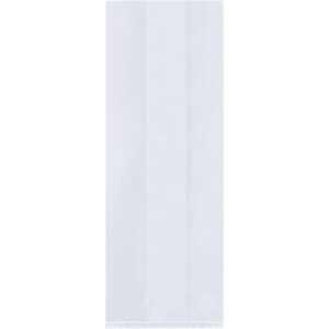 High Clarity Polypropylene - 12 x 8 x 20" - 1.5 Mil Gusseted Polypropylene Bags