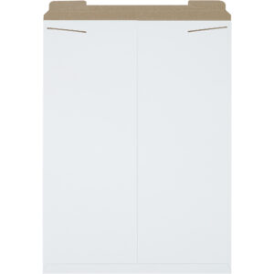 Flat Mailers - 20 x 27" White Stayflats Mailers