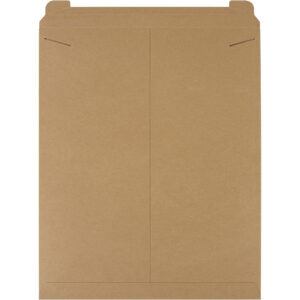 Flat Mailers - 22 x 27" Kraft Stayflats Mailers