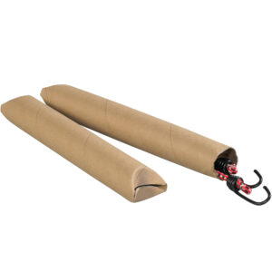 Kraft Crimped End Mailing Tubes - 2 x 20" Kraft Crimped End Tubes