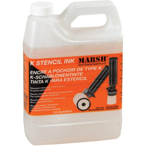 Stencil Supplies - K-1 Quart of Solvent & Cleaner