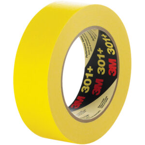 Masking - 1" x 60 yds. 3M Performance Yellow Masking Tape 301+