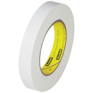 Flatback - 3/4" x 60 yds. (12 Pack) 3M 256 White Flatback Tape
