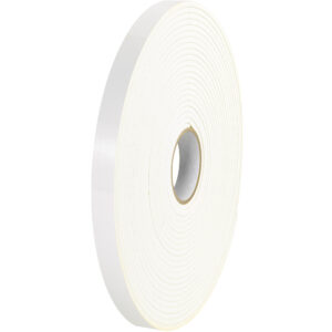 Double Sided Foam - 1" x 72 yds. (1/32" White) (2 Pack) Tape Logic Double Sided Foam Tape