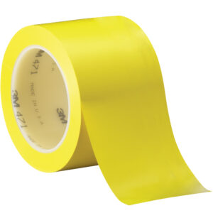 Vinyl Safety/Reflective - 3" x 36 yds. Yellow (3 Pack) 3M Vinyl Tape 471
