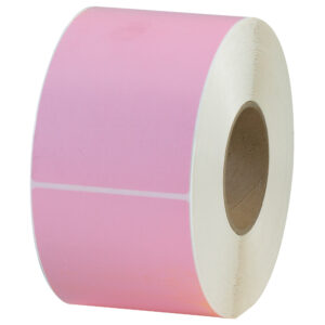 Thermal Transfer Labels & Ribbons - 4 x 6" Pink Thermal Transfer Labels