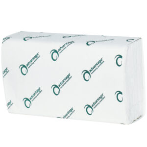 Paper Towels & Dispensers - Simple Earth White Single-Fold Towels